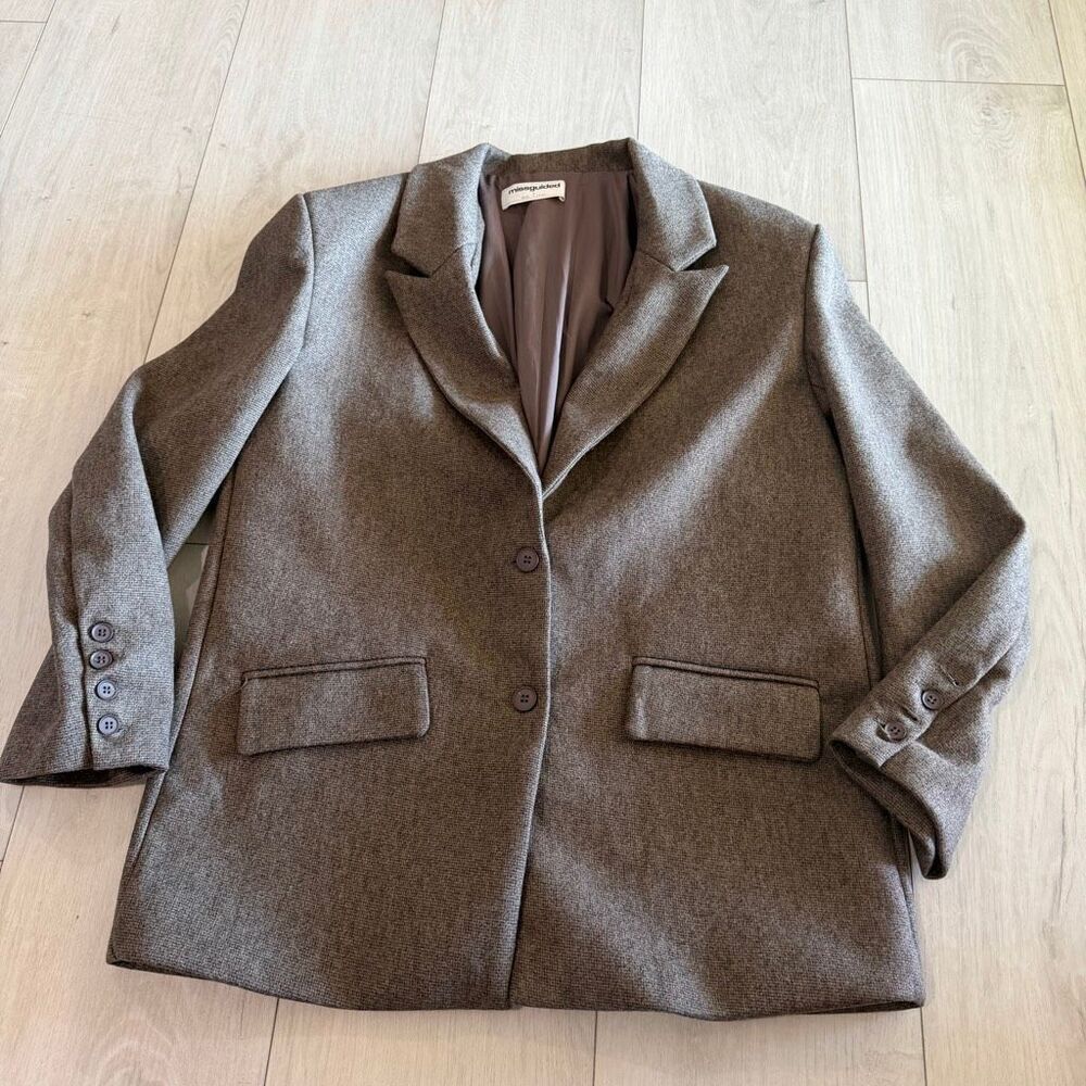 Missguided women oversized blazer size s